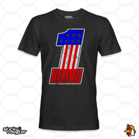 Load image into Gallery viewer, #1 Dad USA shirt
