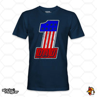 Load image into Gallery viewer, #1 Dad USA shirt
