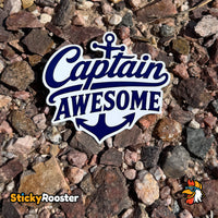 Load image into Gallery viewer, Captain Awesome sticker