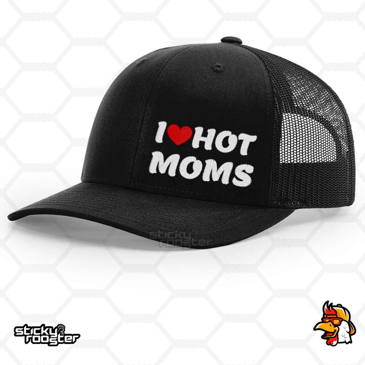 I Love Hot Moms hat