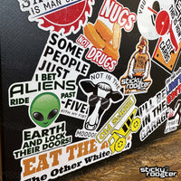 Load image into Gallery viewer, I Bet Aliens...sticker
