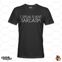 Load image into Gallery viewer, I Speak Fluent Sarcasm shirt
