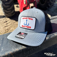 Load image into Gallery viewer, Master Baiter Embroidered Patch hat
