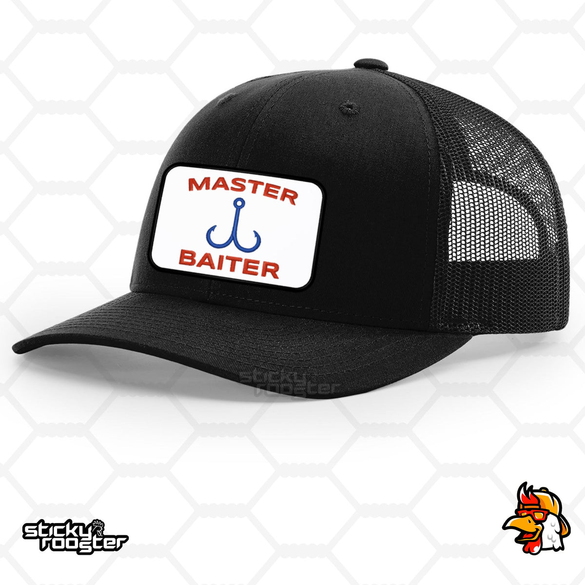 Master Baiter Embroidered Patch hat