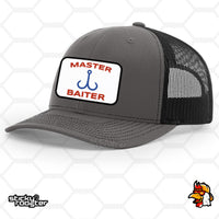 Load image into Gallery viewer, Master Baiter Embroidered Patch hat
