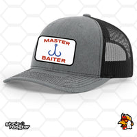 Load image into Gallery viewer, Master Baiter Embroidered Patch hat
