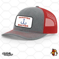 Load image into Gallery viewer, Master Baiter Embroidered Patch hat
