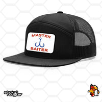 Load image into Gallery viewer, Master Baiter Embroidered Patch hat
