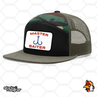 Load image into Gallery viewer, Master Baiter Embroidered Patch hat
