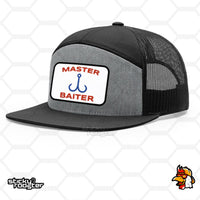 Load image into Gallery viewer, Master Baiter Embroidered Patch hat
