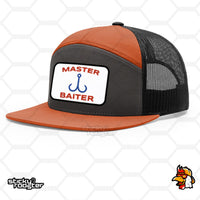 Load image into Gallery viewer, Master Baiter Embroidered Patch hat
