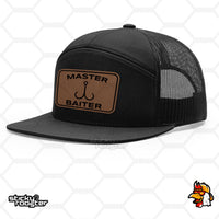 Load image into Gallery viewer, Master Baiter Leather Patch hat
