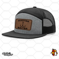 Load image into Gallery viewer, Master Baiter Leather Patch hat
