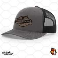 Load image into Gallery viewer, Morningwood Lumber Co. Leather Patch hat
