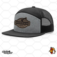 Load image into Gallery viewer, Morningwood Lumber Co. Leather Patch hat
