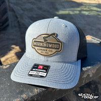 Load image into Gallery viewer, Morningwood Lumber Co. Leather Patch hat
