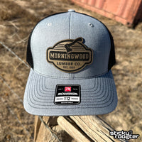 Load image into Gallery viewer, Morningwood Lumber Co. Leather Patch hat
