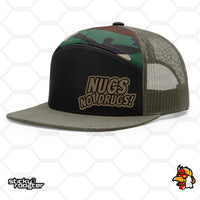 Load image into Gallery viewer, Nugs Not Drugs Leather Patch hat
