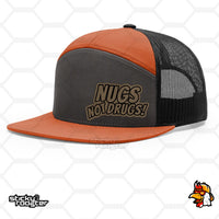 Load image into Gallery viewer, Nugs Not Drugs Leather Patch hat
