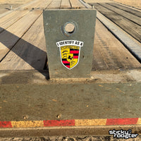 Load image into Gallery viewer, I Identify as a Porsche sticker
