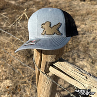 Load image into Gallery viewer, Real Mudflap Girl Leather Patch hat
