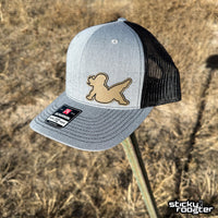 Load image into Gallery viewer, Real Mudflap Girl Leather Patch hat

