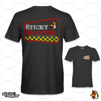 Load image into Gallery viewer, Checkerboard StickyRooster shirt
