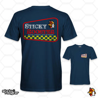 Load image into Gallery viewer, Checkerboard StickyRooster shirt
