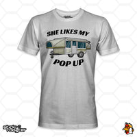 Load image into Gallery viewer, She Likes My Pop-Up shirt
