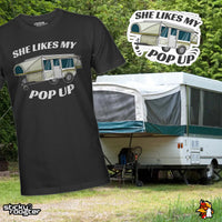 Load image into Gallery viewer, She Likes My Pop-Up shirt
