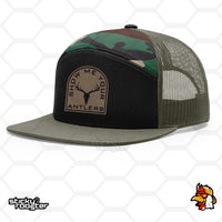 Load image into Gallery viewer, Show Me Your Antlers Leather Patch hat
