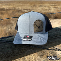 Load image into Gallery viewer, Show Me Your Antlers Leather Patch hat
