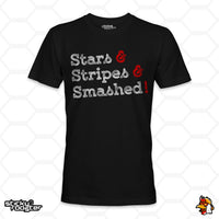 Load image into Gallery viewer, Stars &amp; Stripes &amp; Smashed shirt
