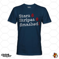 Load image into Gallery viewer, Stars &amp; Stripes &amp; Smashed shirt
