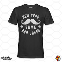 Load image into Gallery viewer, New Year, Same Dad Jokes shirt
