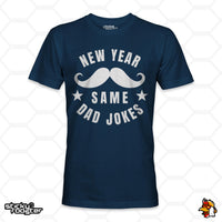 Load image into Gallery viewer, New Year, Same Dad Jokes shirt
