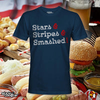 Load image into Gallery viewer, Stars &amp; Stripes &amp; Smashed shirt
