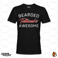 Load image into Gallery viewer, Bearded Tattooed and Awesome shirt
