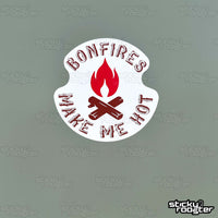 Load image into Gallery viewer, Bonfires Make Me Hot sticker
