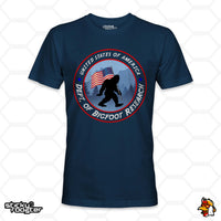 Load image into Gallery viewer, Department Of Bigfoot Research Shirt Navy
