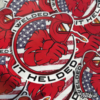 Load image into Gallery viewer, I Welded It Helded sticker

