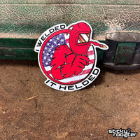 Load image into Gallery viewer, I Welded It Helded sticker
