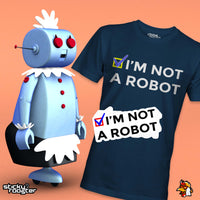 Load image into Gallery viewer, I&#39;m Not A Robot shirt
