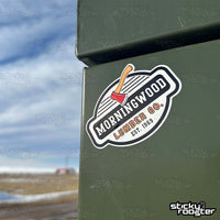 Load image into Gallery viewer, Morningwood Lumber Co sticker

