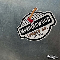 Load image into Gallery viewer, Morningwood Lumber Co sticker
