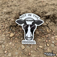 Load image into Gallery viewer, Not In The Mooood sticker
