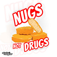 Load image into Gallery viewer, Nugs Not Drugs sticker
