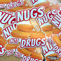 Load image into Gallery viewer, Nugs Not Drugs sticker
