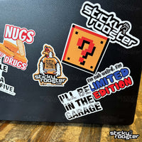 Load image into Gallery viewer, Hidden Block Retro Gaming sticker
