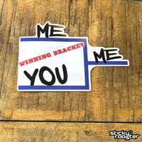 Load image into Gallery viewer, Winning Bracket sticker
